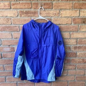 Nike Men’s Purple and Blue training windbreaker jacket